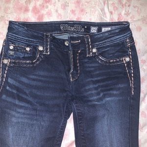 Miss Me Mid Rise Skinny SZ 25